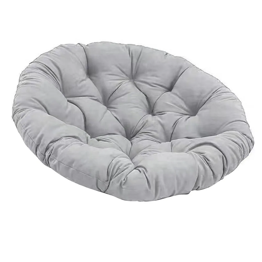 1pc Wasserdichte Stuhl Schaukel Kissen Stuhl Hängenden Korb Stuhl Papaya Stuhl Runde Kissen 60x60 Cm Hause textil Zubehör – Detail 11