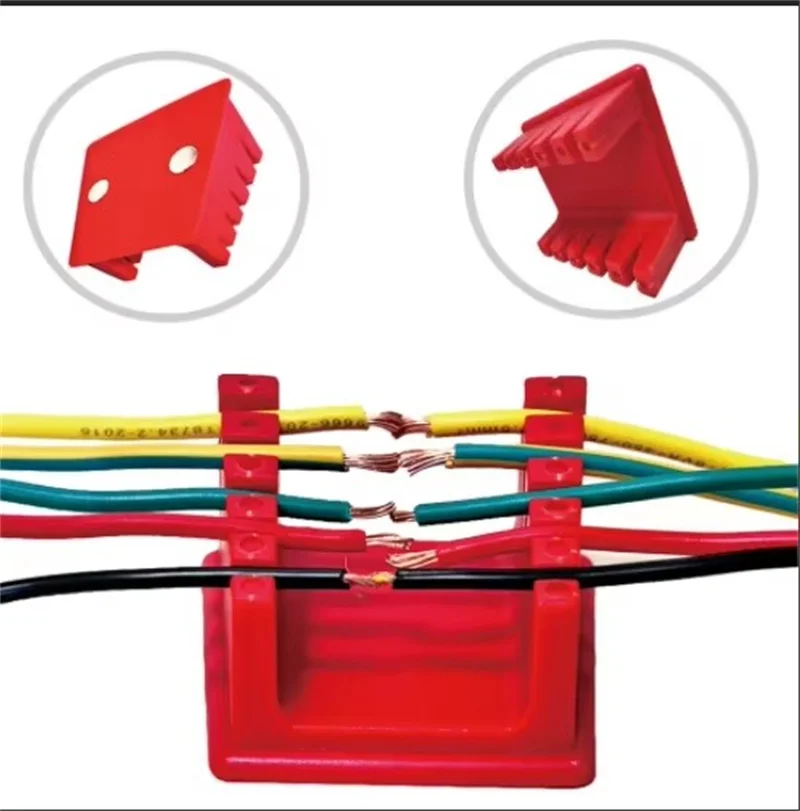 Magnetic Welding Fixer Welding Wire Fixture 3D Printer Parts ABS Two Large Suction Magnets Bracket