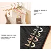 Travel Folding Hanger Travel Hotel Travel Multi-Purpose Compact Drying Hanger Portable With Socks Clip #3932 4