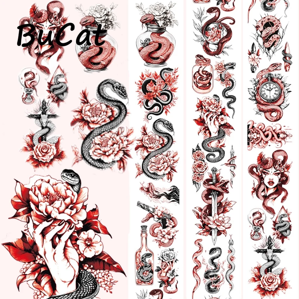2m/Roll Laser Silvery Snake Flower PET Washi Tape Transparent Roll Stickers Decorative Tape For Diary Scrapbooking Journal 5