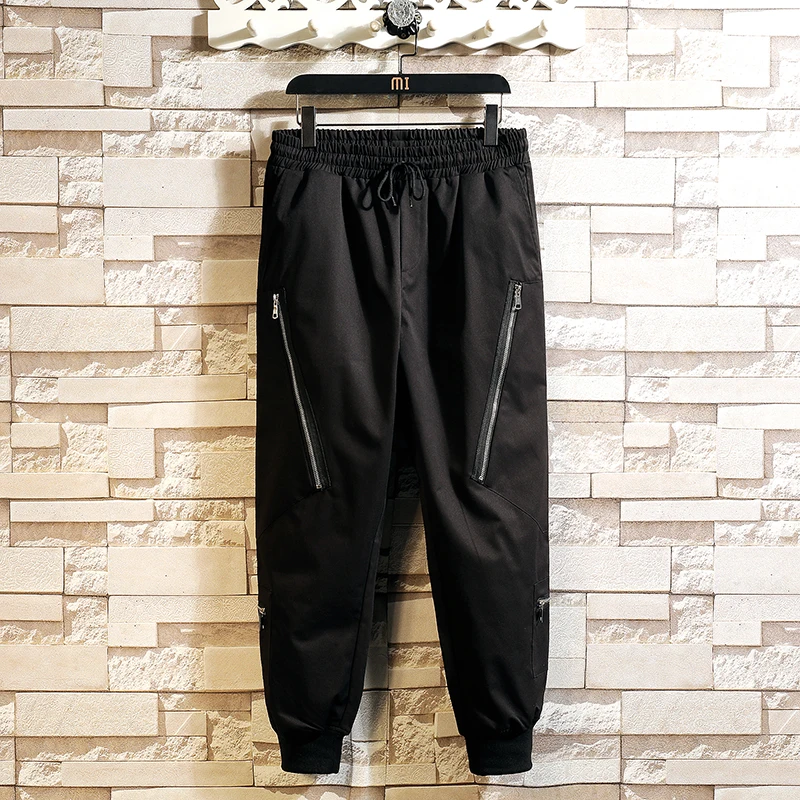 

Streetwear Black Mens Pants Harem Joggers 2023 Hip Hop Casual Oversized Sweatpants Fashion Trousers 5XL 6XL 7XL