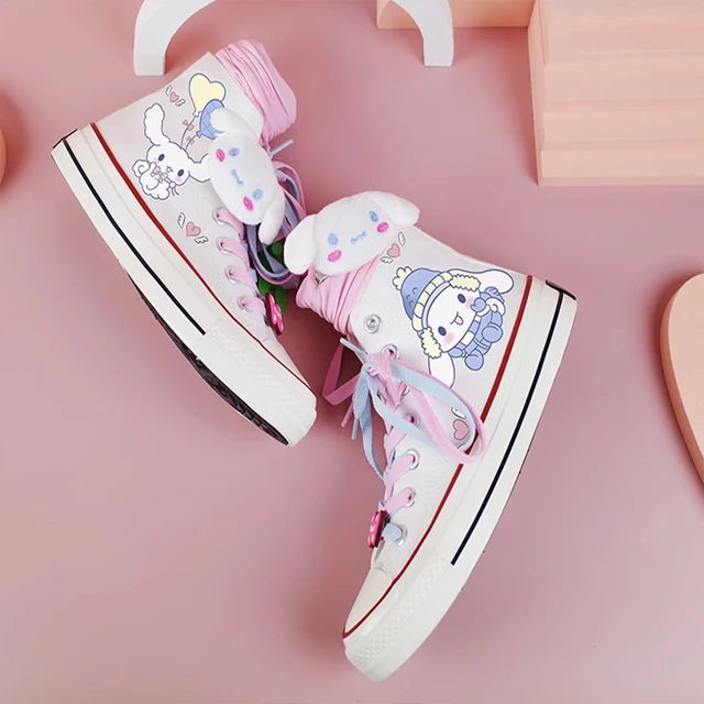 Sanrio Converse Japan All Star Hello Kitty Shoes Release