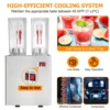 Commercial Beverage Dispenser, 2 Tanks 5.28 Gallon 20L Commercial Juice Dispenser, 10 Liter Per Tank, 280W Ice Drink Dispenser 3