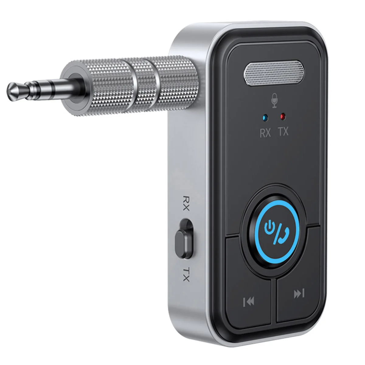Wireless Handsfree Kit Car Receiver Adapter 3.5mm AUX 2 in 1 Transmitter Receiver Lossless MP3 Player