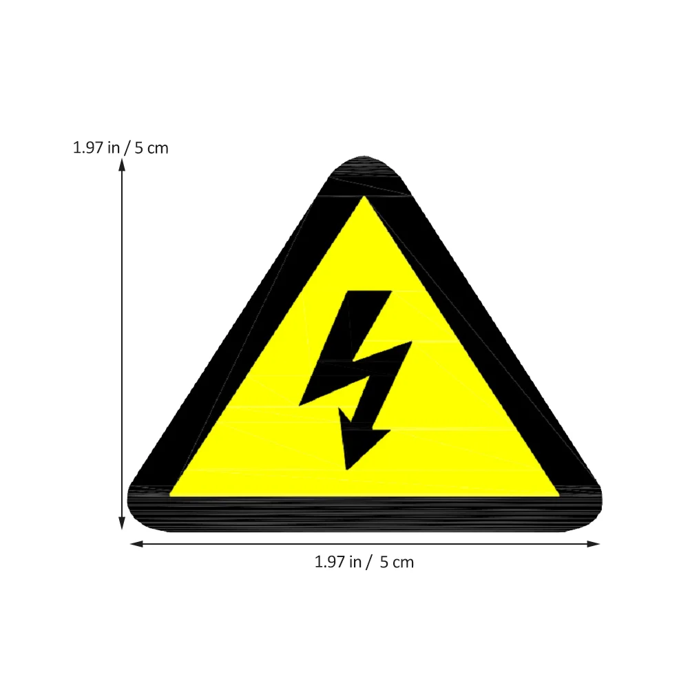 Adhesive Logo Signss Electric Decal Warning Electrical Panel Signs Fence Sign High Voltage Caution Danger Signss