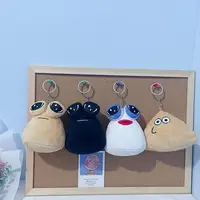 Hot Game My Pet Alien Poues Plush Pendant Keychain Furdiburb Emotion Alien Plushie Stuffed Animal Doll For Kids Birthday Gift 1