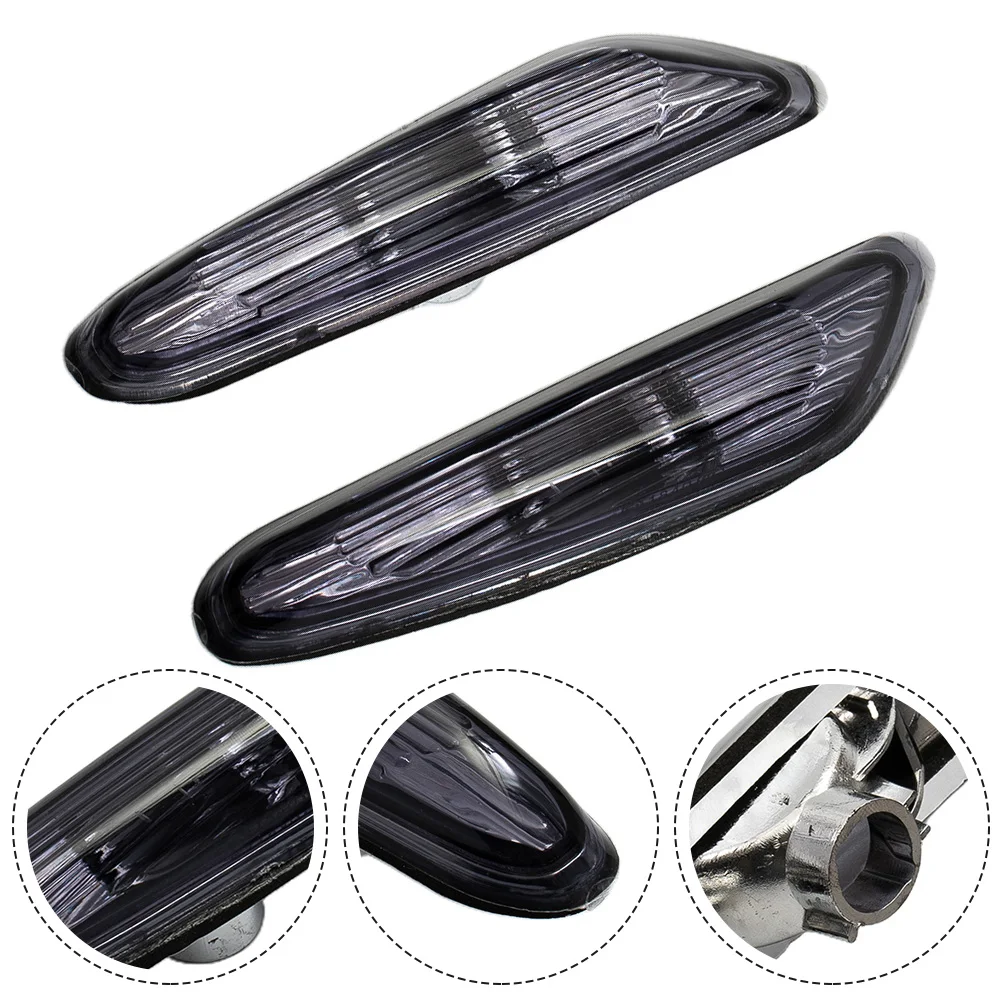1Pair Of Side Marker Light Turn Indicator Lamp For BMW E46 E60 E61 E83 Front /left/right No Bulbs Brand New side marker light