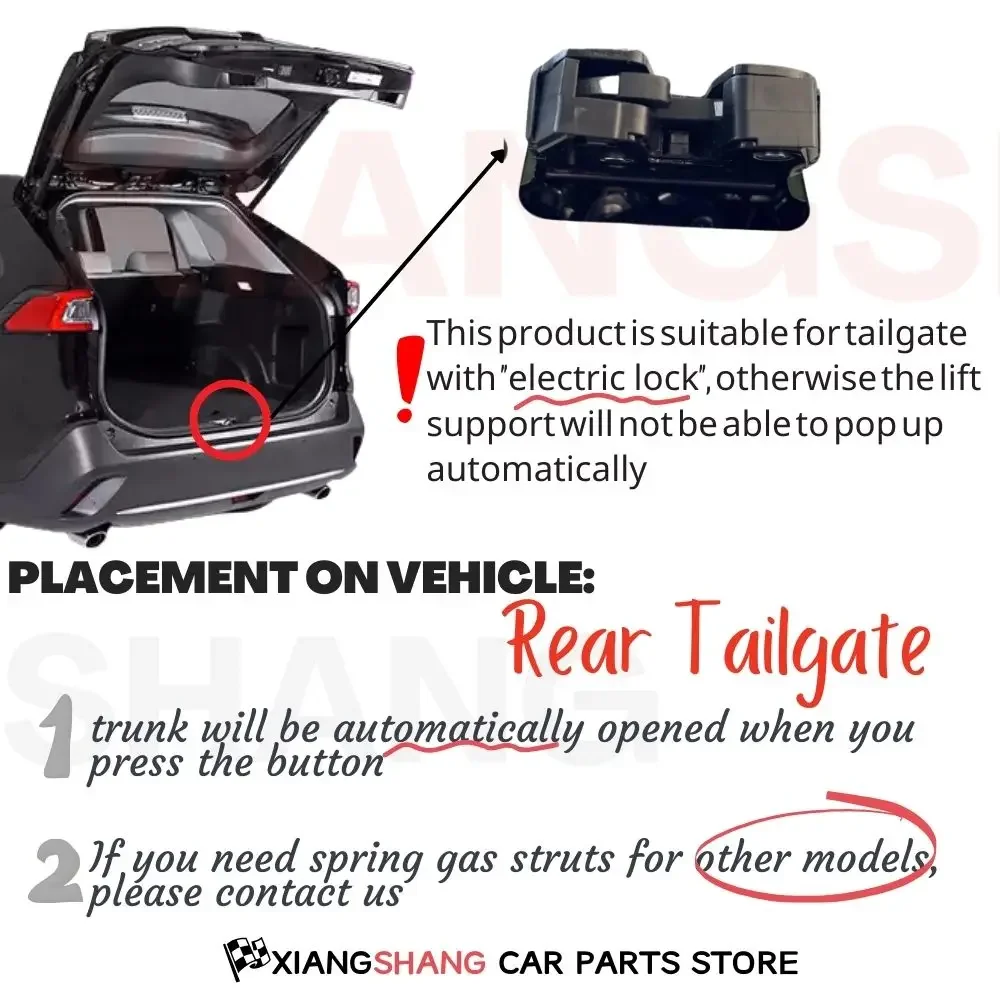ISILA 2x Rear Tailgate Boot Gas Struts For Op-el/Vaux-hall Adam Hatchback (M13) 2012-2019(No #871024252)-60cm, Car Shock Gas Spring Prop Rod Tailgate - View #13