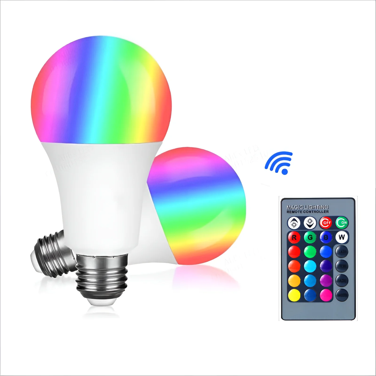 

AC220V 110V LED E27 RGB Lamp Spotlight Bulb Bombillas LED 4W 10W 15W IR Remote Control Led Bulb Smart Led RGBW Lamp Home Decor