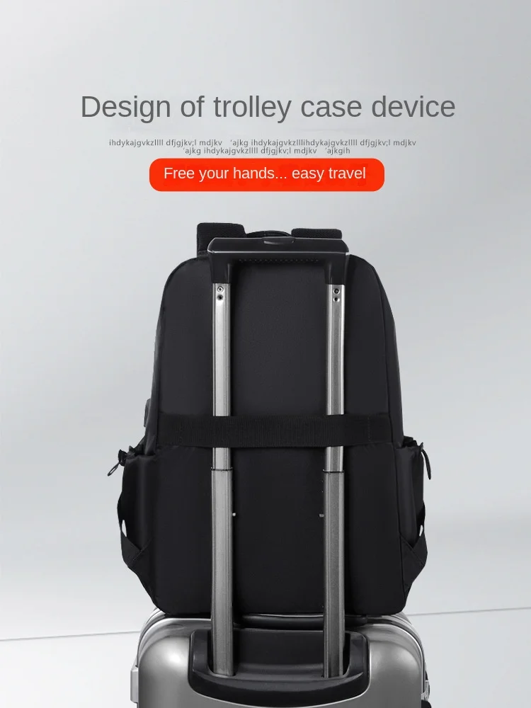 QINNXER Multi functional computer laptop bag large capacity commuting men business mochila de viaje multifinonal travel backpack