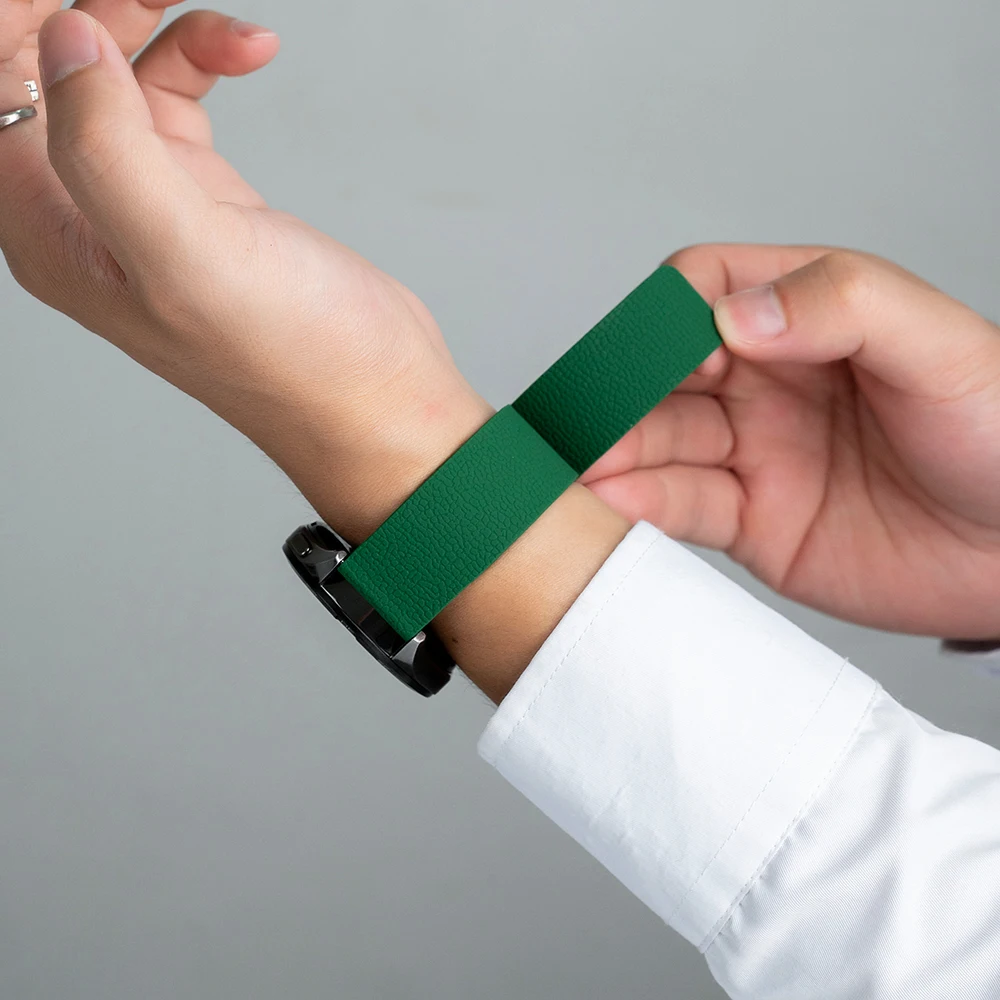 Magnetic Silicone Bracelet Watch Strap - Available in Multiple Sizes