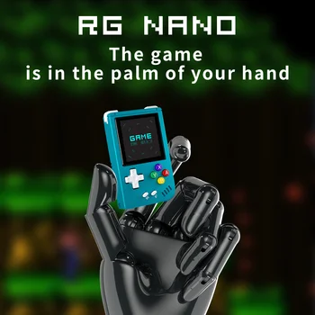 ANBERNIC RG NANO Pocket Mini Handheld Game Player Metal Shell 1.54 2