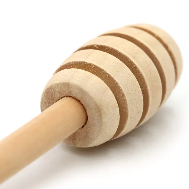 5 db 16 Cm Fa Méz Kanál Mézes Keverő Bár Edényekhez Környezetbarát Hosszú Fogantyúk Bot Desszert Szerszámok - Image 6