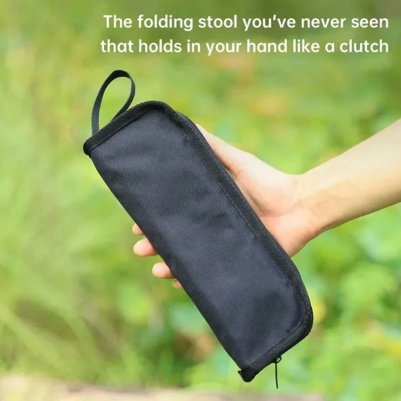 Outdoor Lightweight Camping Stool Folding Fishing Chair Carry Bag Aluminum Alloy Picnic BBQ Mini Portable Seat Beach Chairs