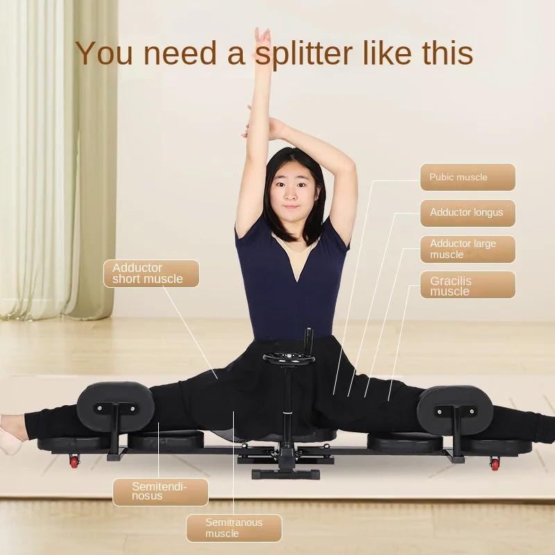 MIYAUP Legs Stretching Strengths Fitness Opening Hip Ligaments Splitting Straight Horse Trainer