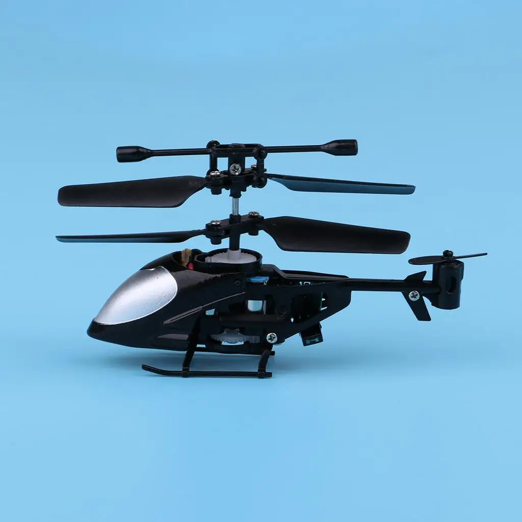 Mini Drone Jouet Léger 2 Canaux - Bleu, Jaune, Noir, Rouge
