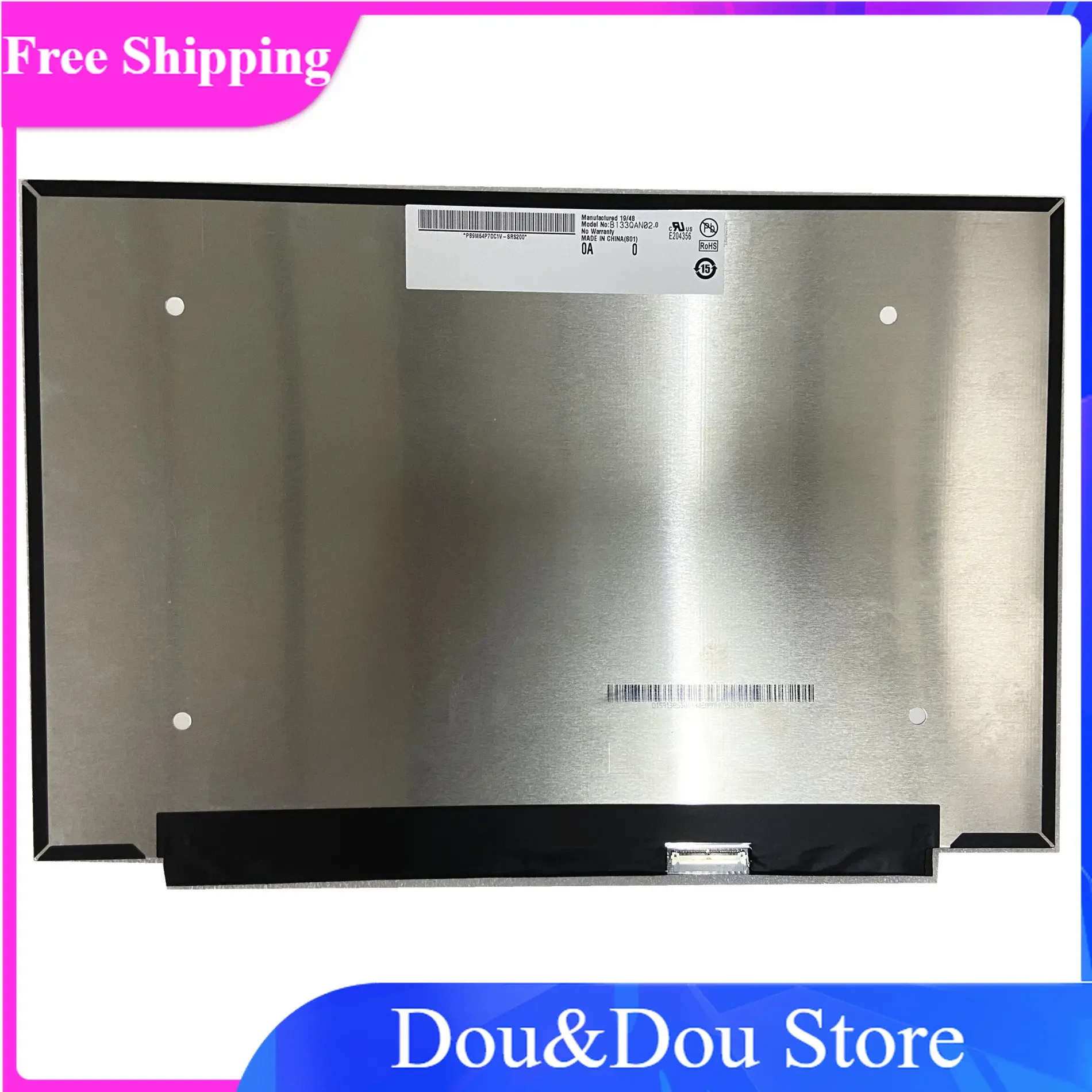 

B133QAN02.0 QHD 13,3 дюймов 2560*1600 панель IPS матричный ноутбук с ЖК-экраном