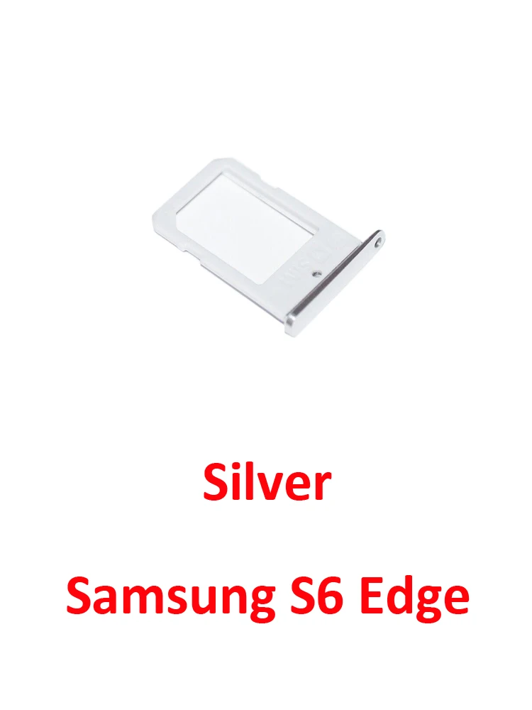 Bandeja de Chip de tarjeta SIM para Samsung S6 Edge Plus S6 G920