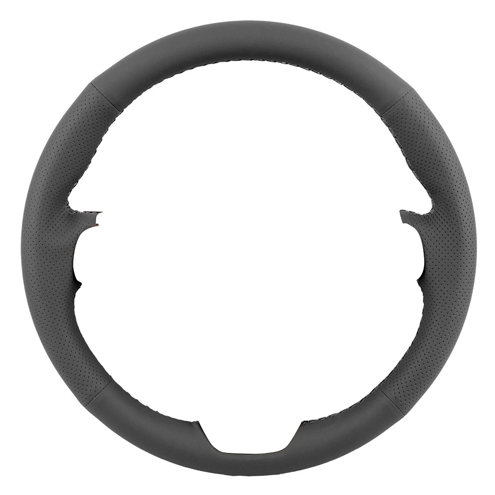 DIY Special Original Car Steering Wheel Cover For Audi A4 B7 B8 A6 C6 2004-2011 Q5 Q7 Artificial Leather Steering Wheel Braid