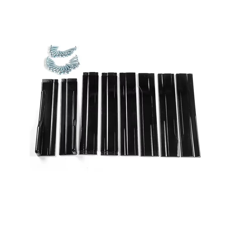 2.2m 사이드 스커트 확장 스플리터 8pcs 디퓨저 립 윙렛 윙 BMW X3 X5 F10 F20 F30 G01 G20 G30 320i 325i 330i 바디 키트