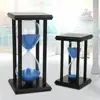 45/60min Clocks Hourglasses Timer Sand Clock Wooden Sandglass Xmas Gift Desktop Ornaments Shower Timer Kitchen School Home Decor 3