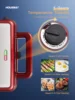 Sandwich Maker, 3 in 1 Waffle Maker with Removable Plates, 1200W Panini Press with Interchangeable Non-Stick Plates, Ind 3