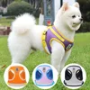 Puppy Dog Harness Leash Rope Set Breathable Summer Mesh Cat Dogs Harness Vest Reflective Pet Cat Chest Straps Chihuahua Yorkies