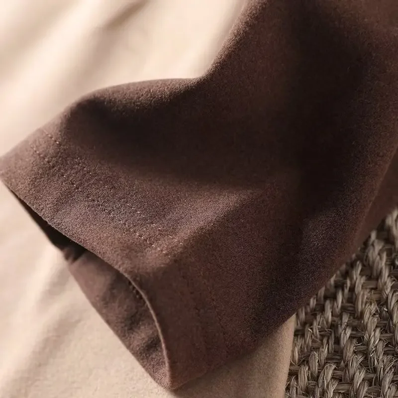 Men's Double-Sided Velvet Sweatshirt Double-Sided Material