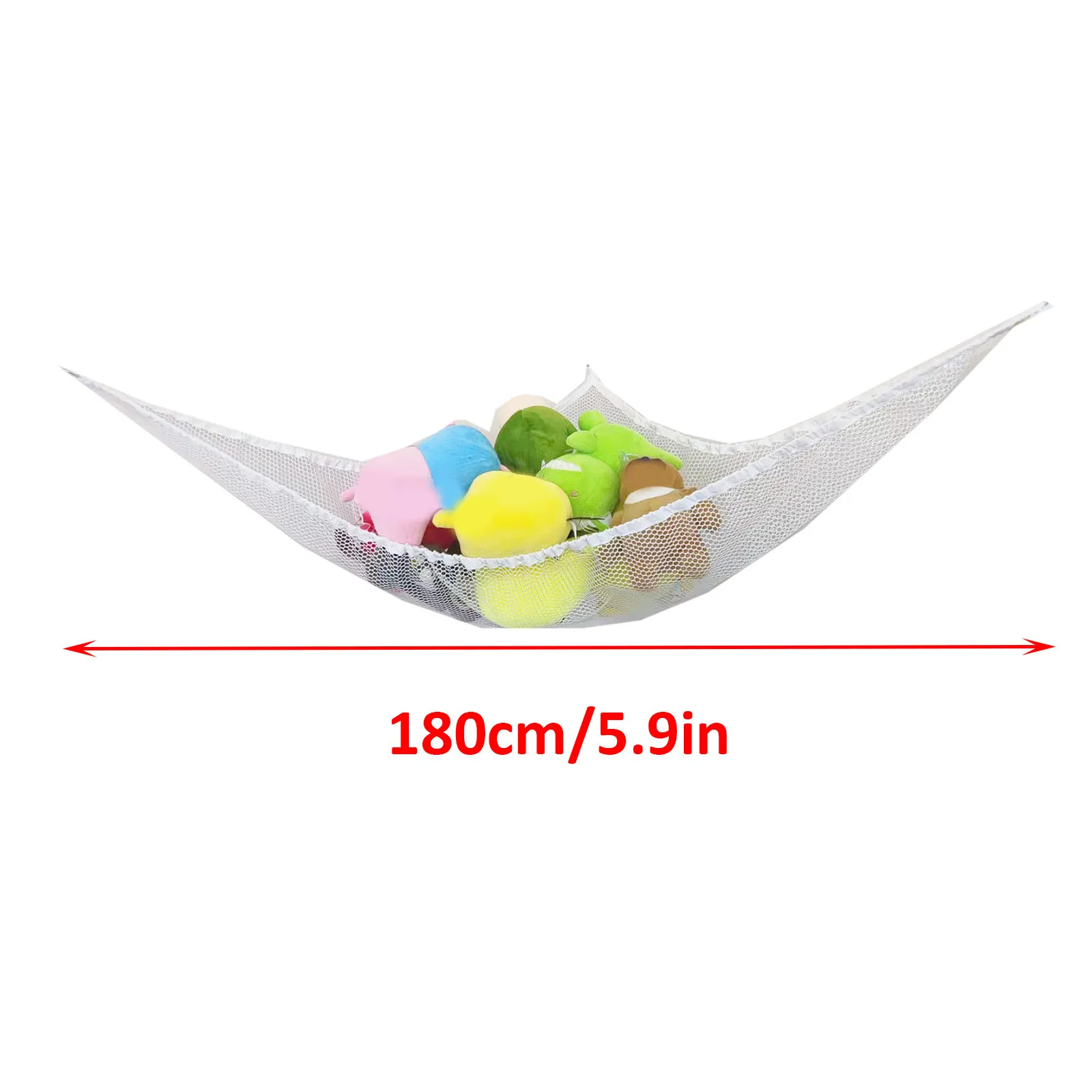 Large Toy Hammock Mesh Kids Bedroom Storage Nursery Teddy Bear Net Child Organizer Stuffed Towels Tidy Soft Storage Organizer 6