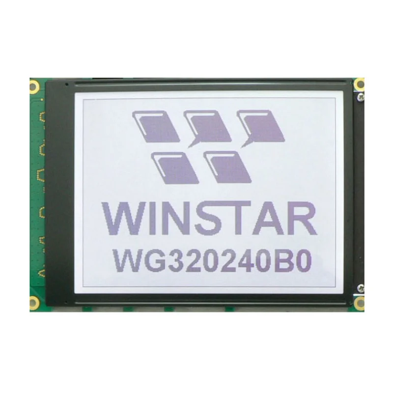 Winstar WG320240B0 WG320240B0-TMI-VZ# Blue Gray 5V 320240 320*240 Dots Display Screen 320x240 Graphic LCD Module
