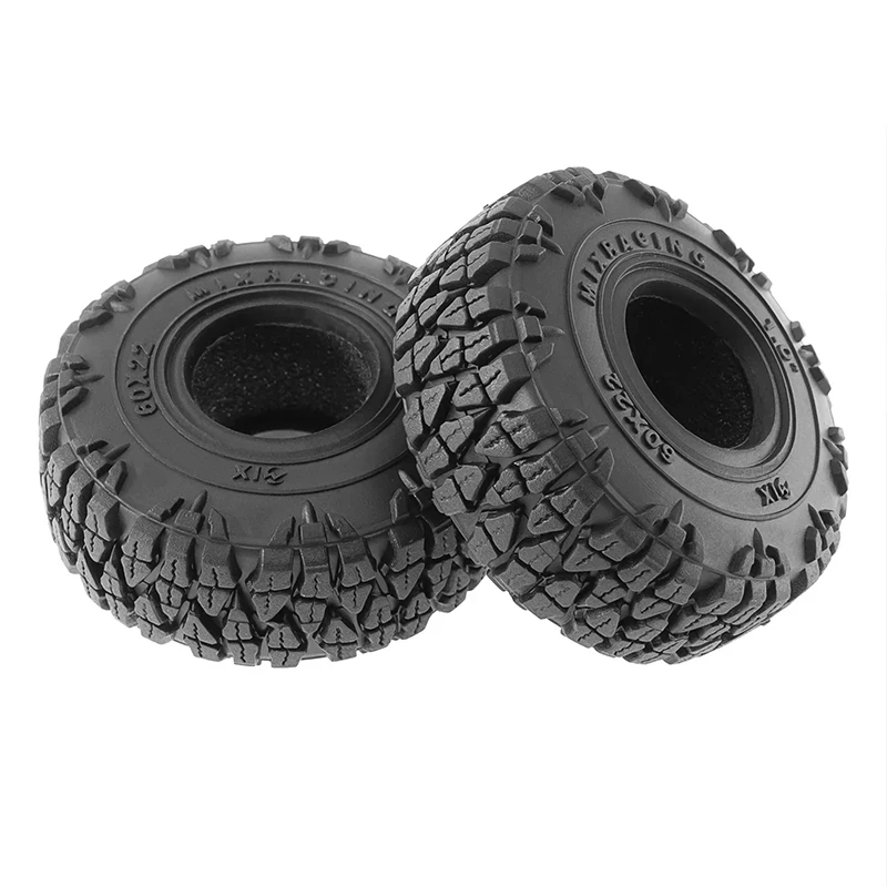 Gomme 1/18 Axial Trx4m Scx24 Pneumatici In Gomma Morbida Per Modellini RC 1/18 1/24 - 4PCS Gomma Morbida 58mm - Foto 10