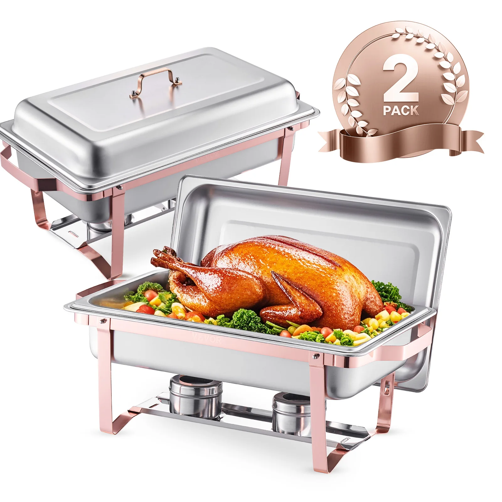 Stainless Steel Chafing Dish Buffet Set for Party Catering