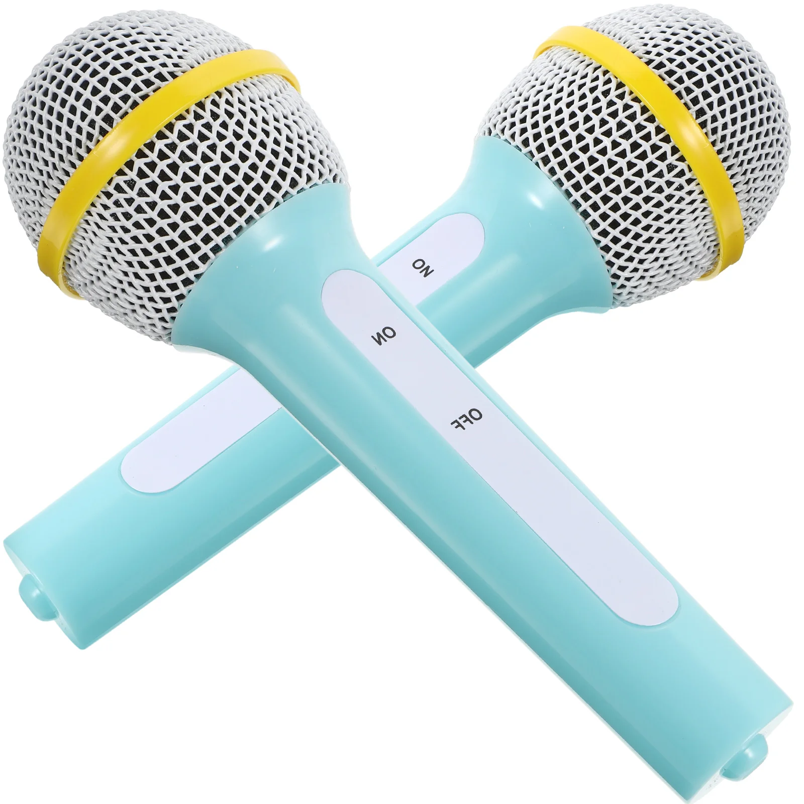 

Simulated Microphone Plastic Toys Model Kids Fake Simulation Cosplay Prop Photo