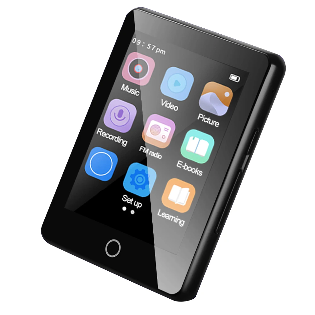 4/8/16/32GB Music MP3 MP4 Player 2.5inch Full Touch Screen Walkman Bluetooth-Compatible 5.0 HIFI Sound Quality