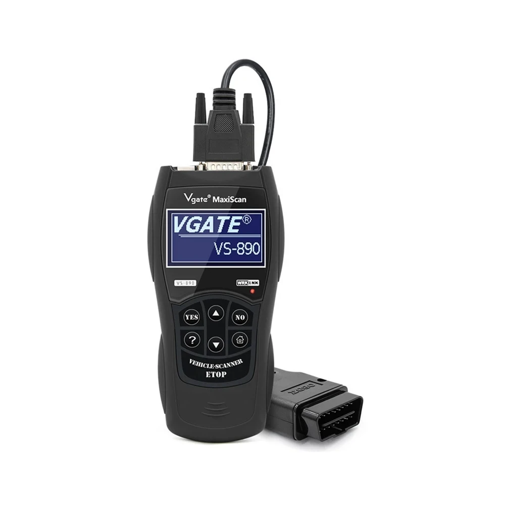 2024 новейший VS890 OBD2 сканер Vgate Maxiscan OBDII универсальный автомобильный код неисправности считыватель-анализатор инструмент для диагностики автомобильного двигателя