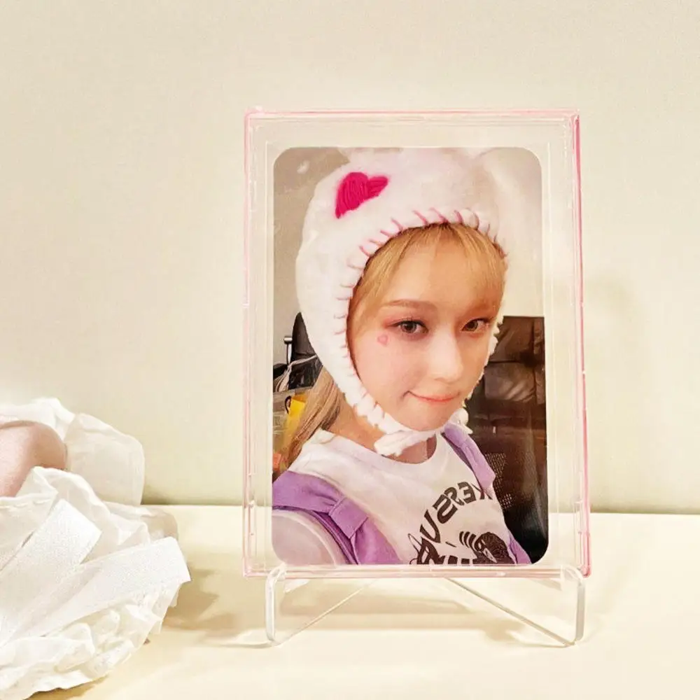 Ins Picture Frame Pendulum Star Photo Insert Card Display Stand Decorations Acrylic Photocard Ornaments Diy Photo Frames