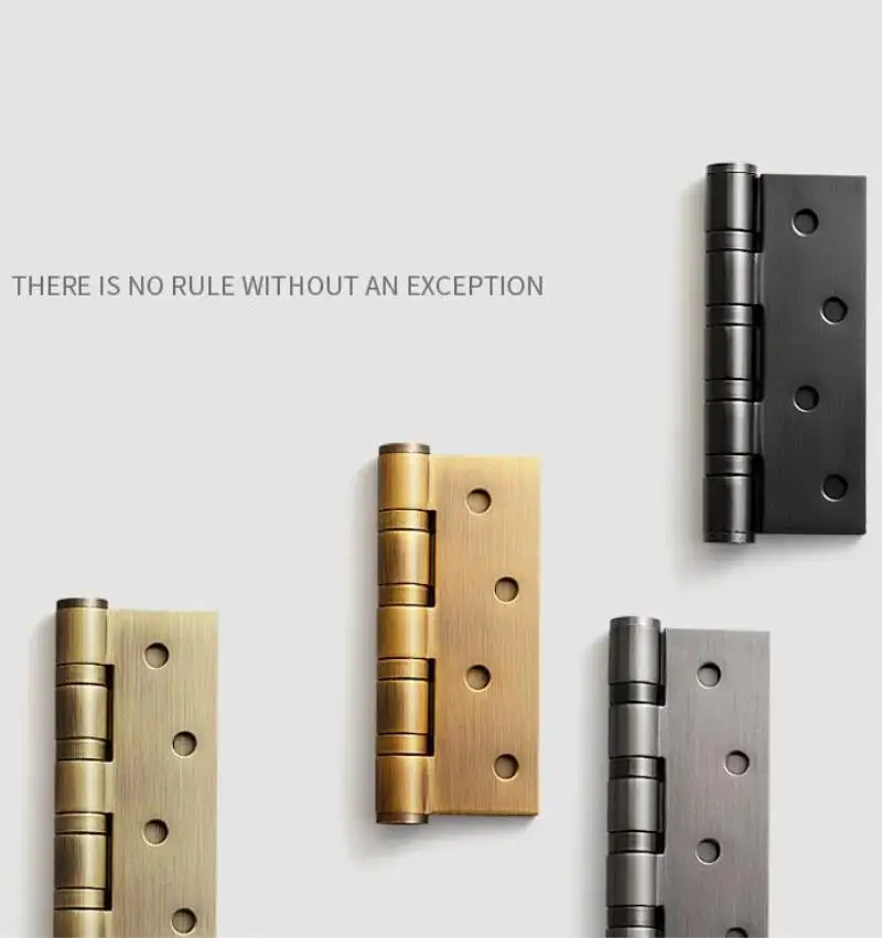 Stainless Steel Hinges Door Stainless Steel Hinge, Solid Wood Door, Load-bearing Hinge, Thickened Bearing 4-inch 304 Stainless Steel