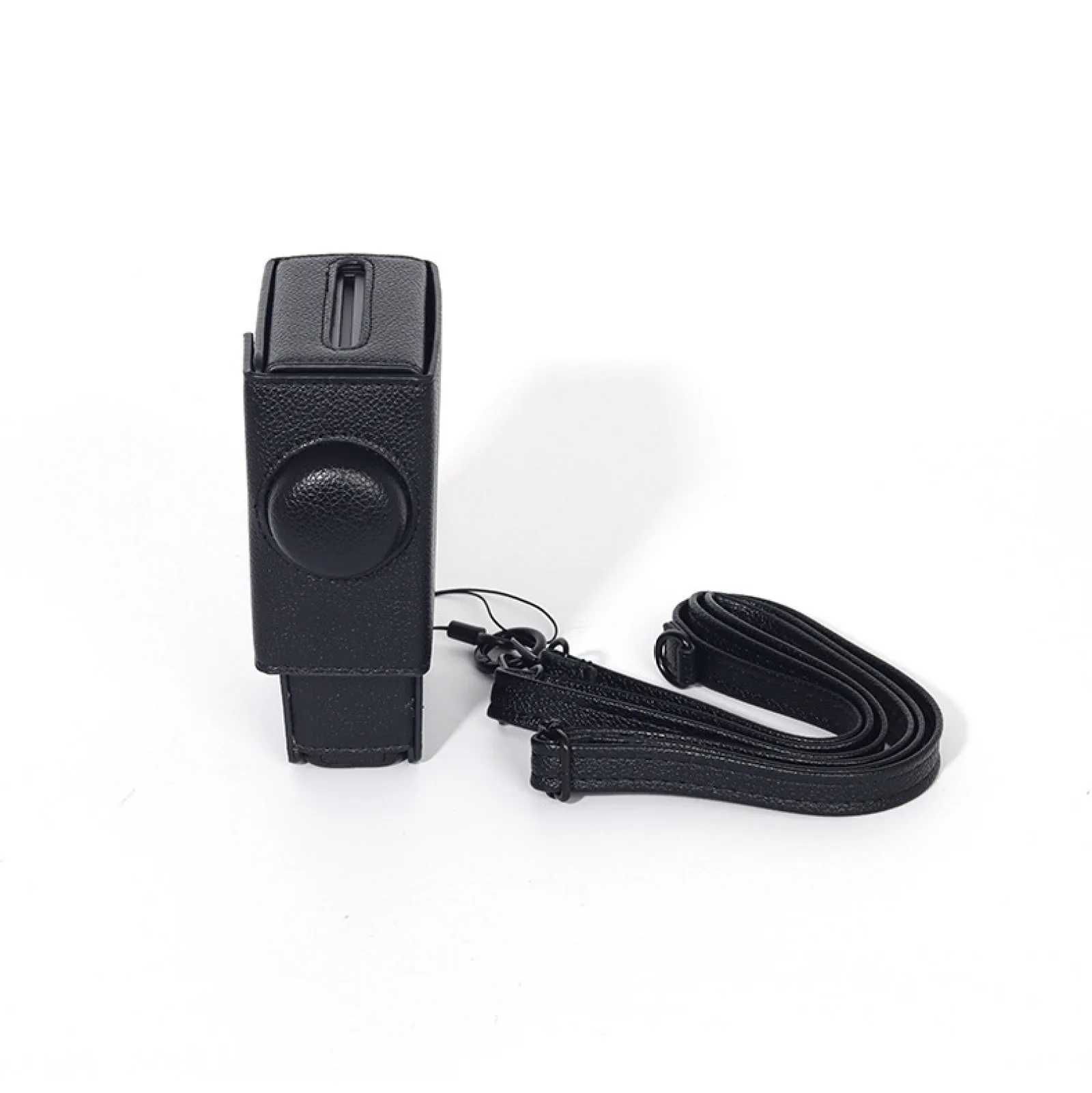 Instax mini Evo 시네마 카메라용 PU 가죽 케이스, 조절 가능한 어깨끈이 있는 보호 케이스, 단색 보관용 휴대 가방