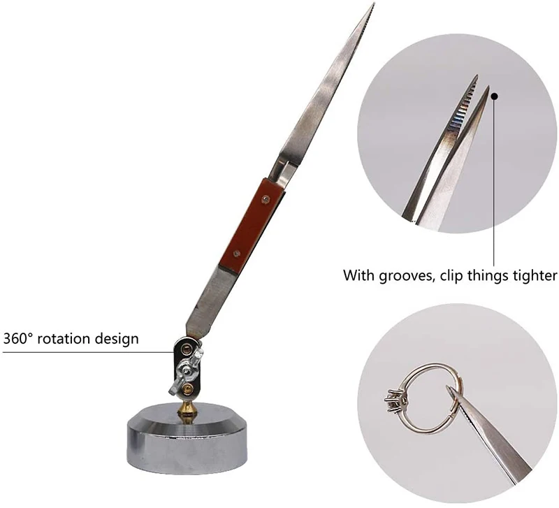 Rebound Jewelry Welding Tweezers Curved Straight Soldering Tweezer Jewelry Making Tools Repair locking pick tweezer tool,tweezers repair tool