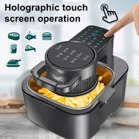 9L Multi functional Home Smart Air Fryer with Large Capacity Touch Screen Reservation Non stick Inner Perspective Oven 2
