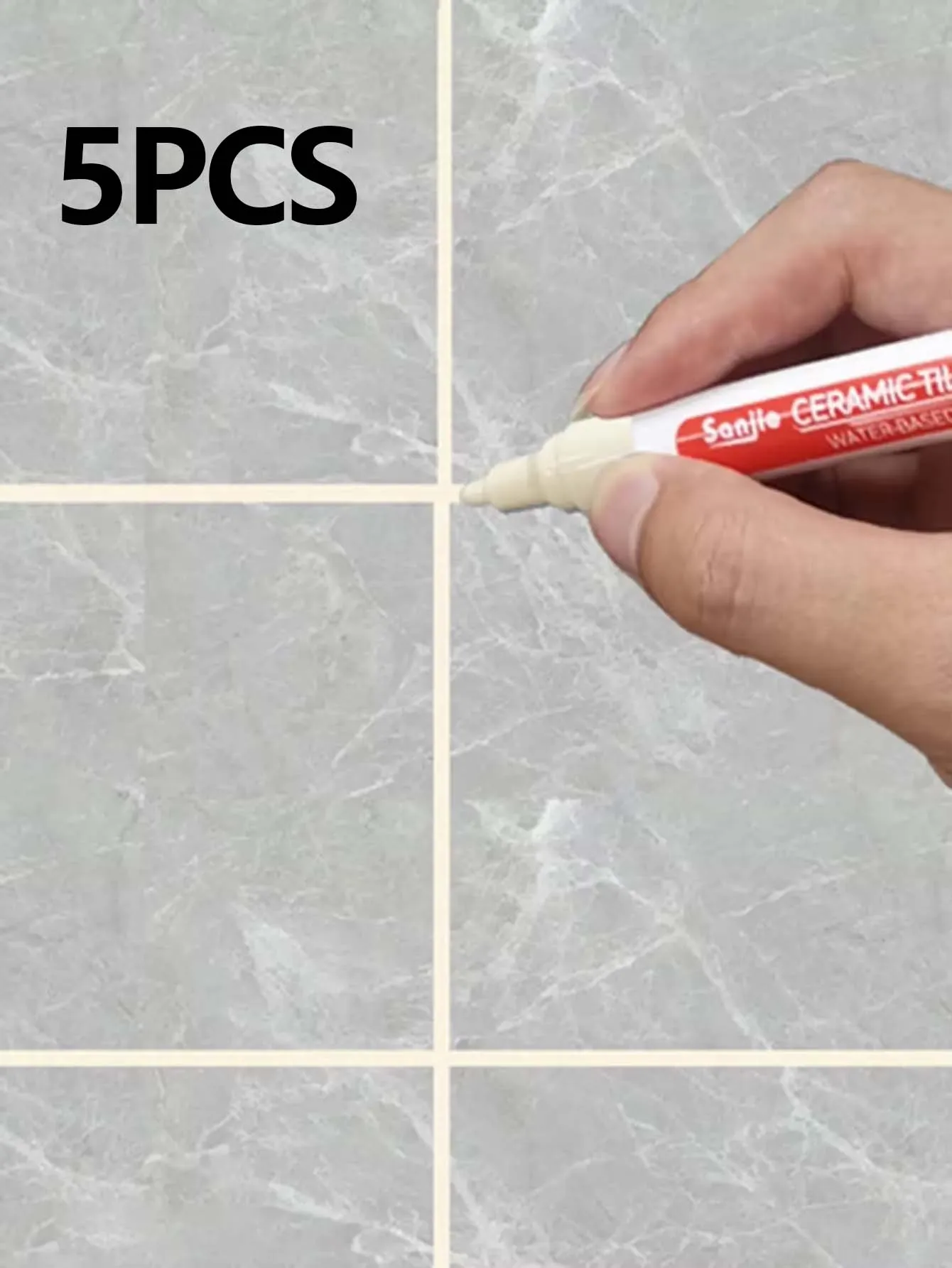 Ceramic Tile Waterproof Repair Pen for Bathroom and Floor Gaps