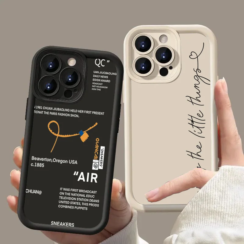 Simple English Design Phone Case Cover