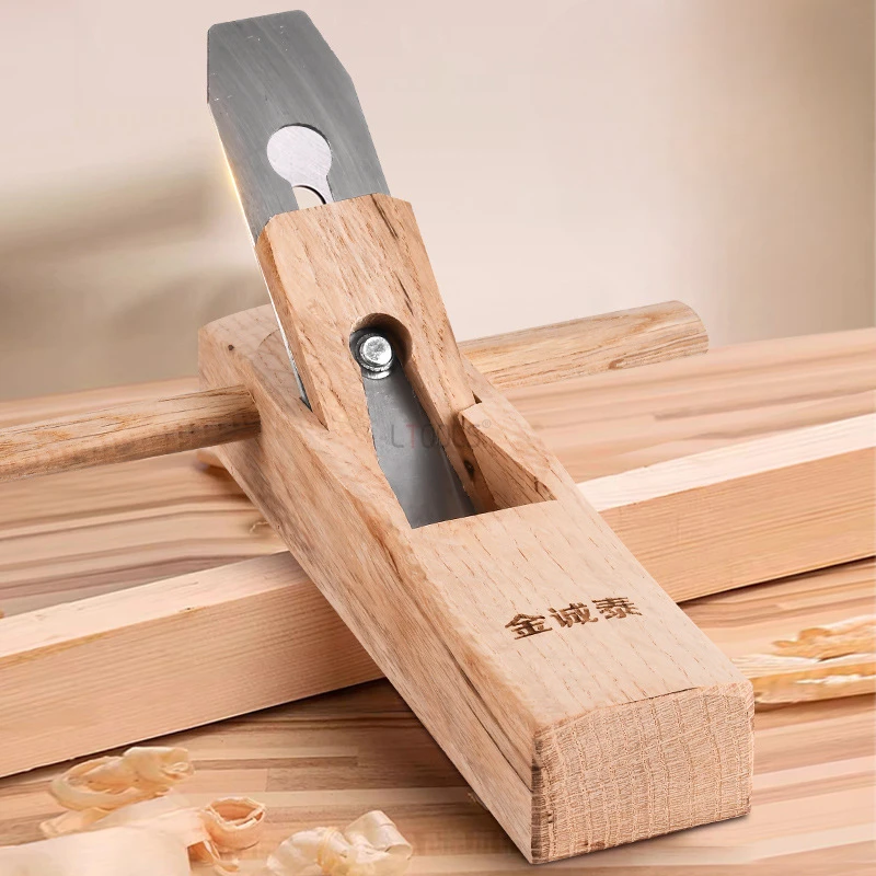 Pialla A Mano In Legno Per Carpentiere - Con Base In Ebano, 120mm, Utensile Da Lavorazione - Foto 8