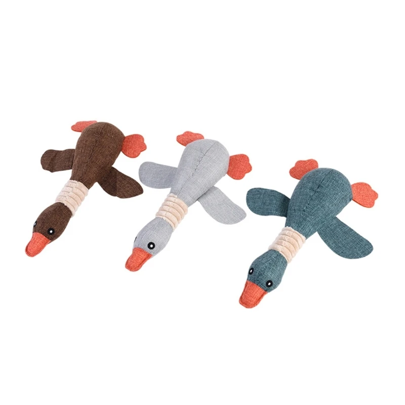 

YYSD Dog Chewing Toy Plush Toy Soundable Squeak Toy Pet Biting Resistant Anxiety Toy
