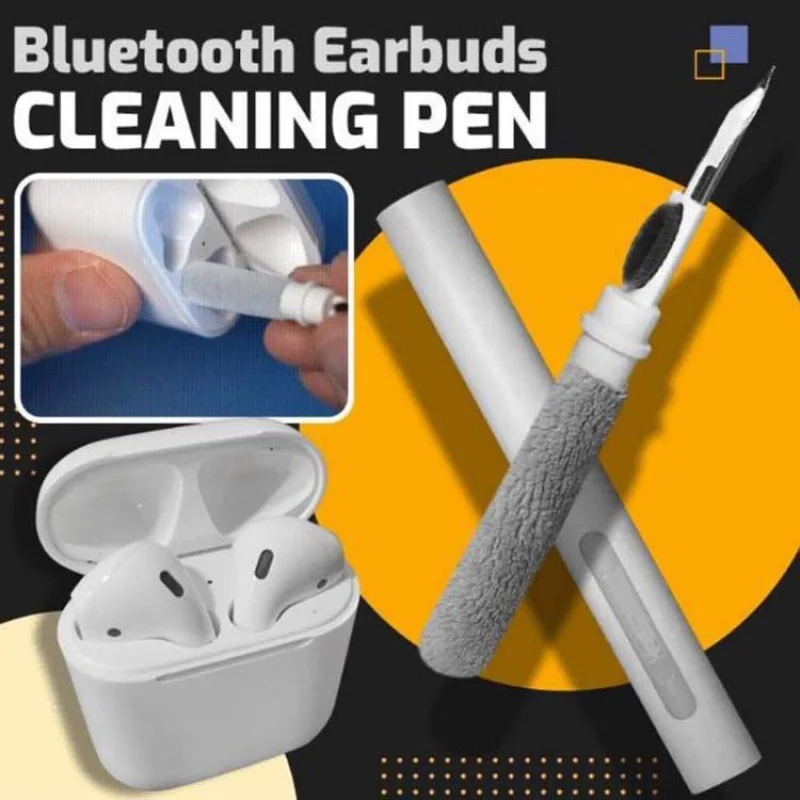 Bluetooth Auricolari Cleaner Cleaning Tool Auricolari Cleaner Kit Clean Brush Pen Per Apple Airpods Xiaomi Airdots Samsung Huawei