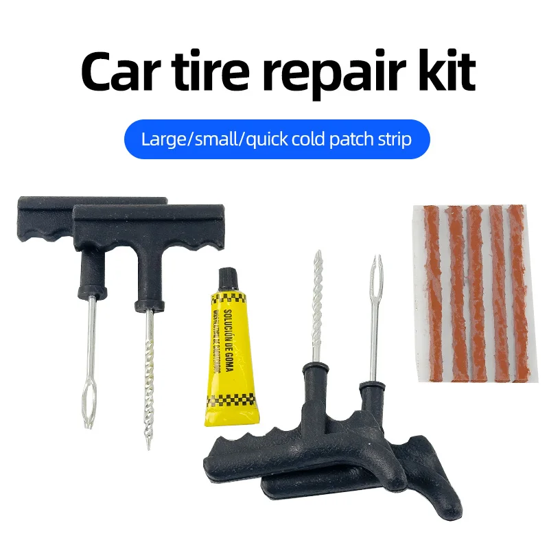 Vacuum tire special emergency quick tire repair tool for electric vehicle motorcycle repair tool set