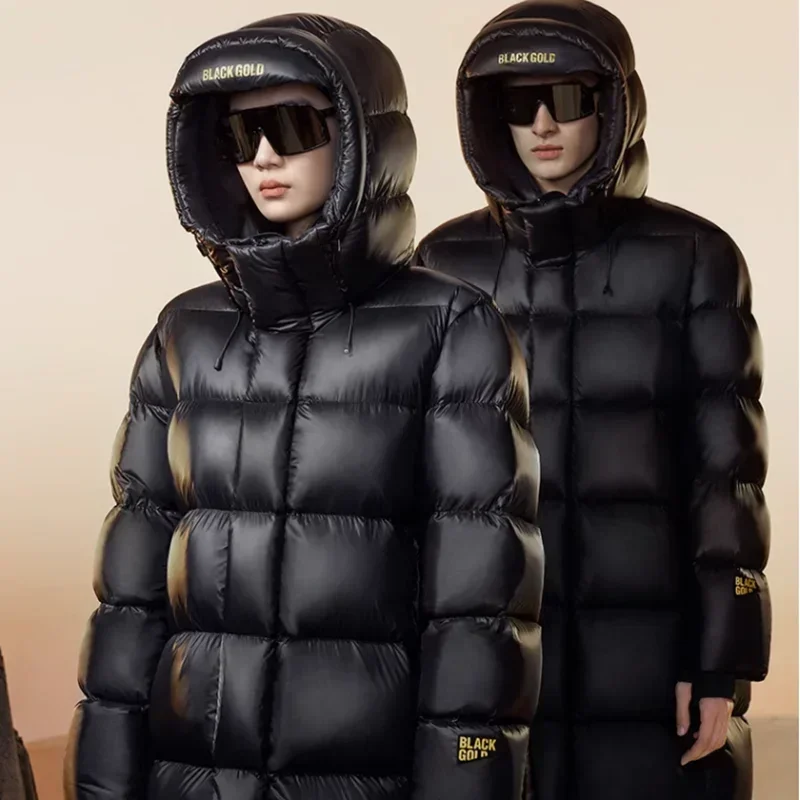 2023 New Women Down Jacket Winter Coat Female Medium Style Parkas All-match Outwear Hin Thin Self-cultivation Overcoat