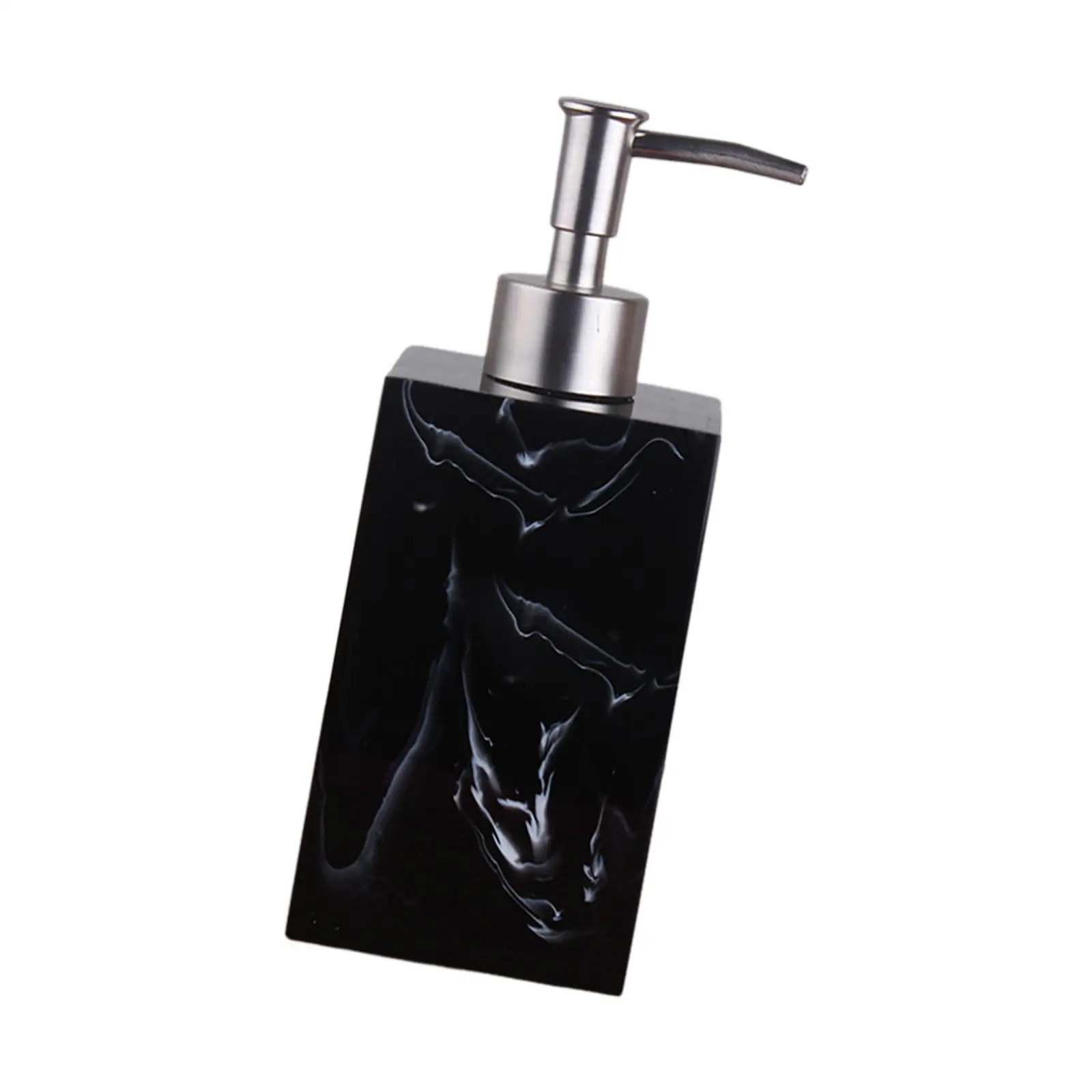 Elegant Marble-Textured Soap Dispenser for Home, Kitchen, and Bath Spaces