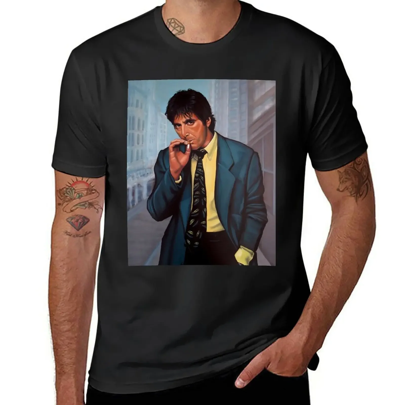 

Al Pacino T-Shirt sweat summer clothes mens graphic t-shirts hip hop