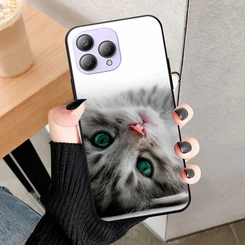 Sleek Black Silicone TPU Phone Case - Soft Protective Bumper Shell Cover